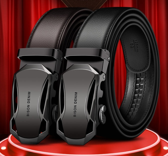 Men’s Statement Leather Business Belt