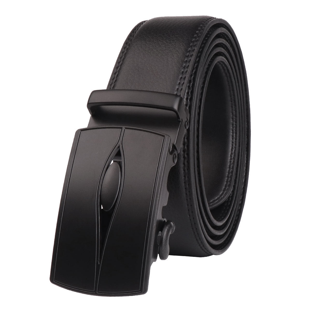 Men’s Statement Leather Pin Buckle Belt