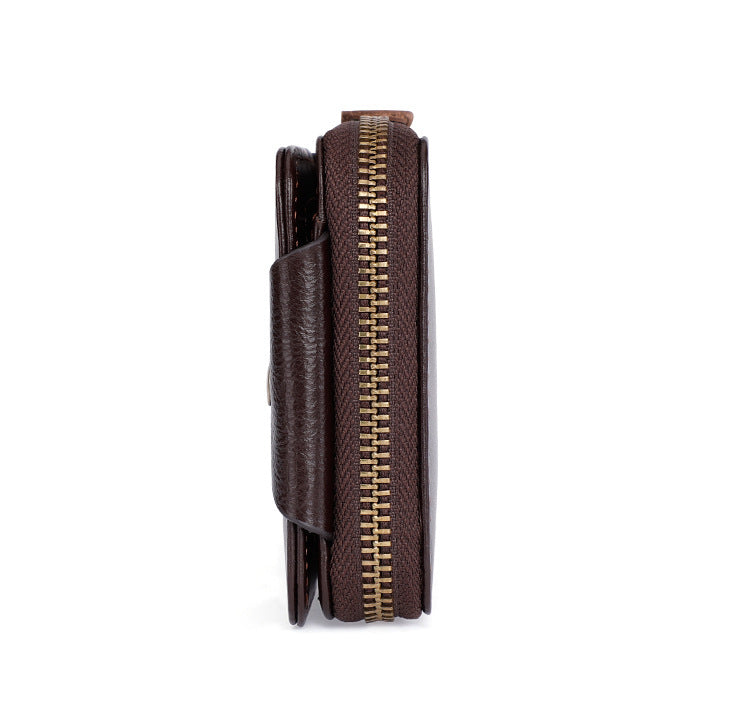 Business vintage leather wallet
