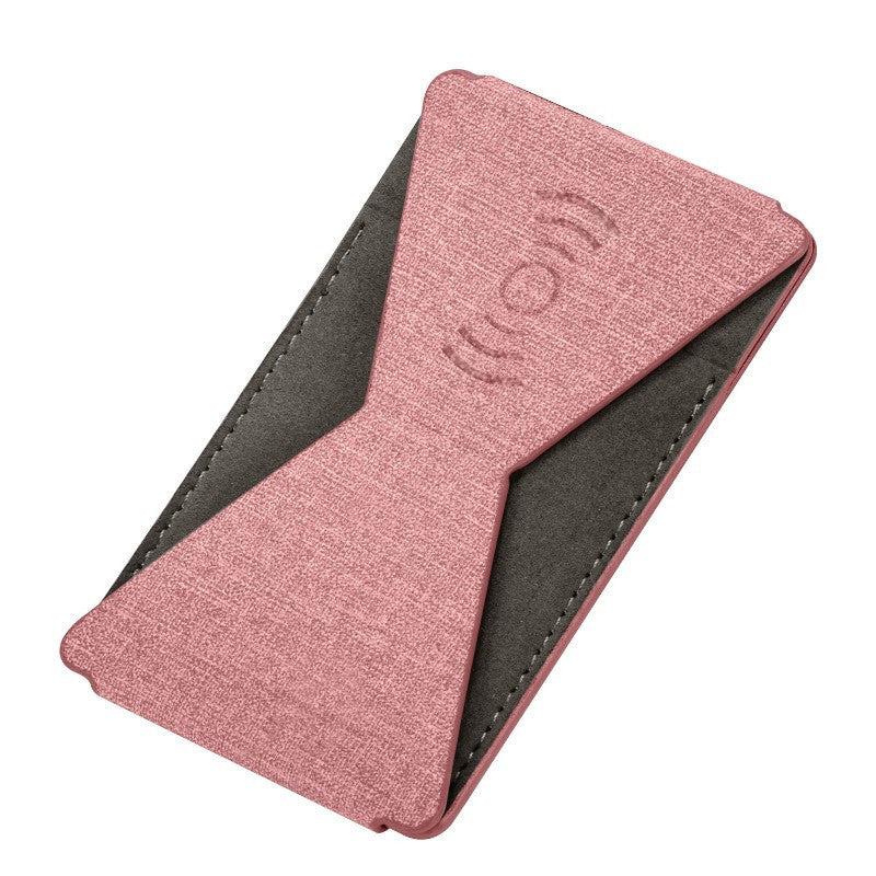 Compatible with Apple, Universal Slim Magnetic Car Holder Sticker Wallet For IPhone