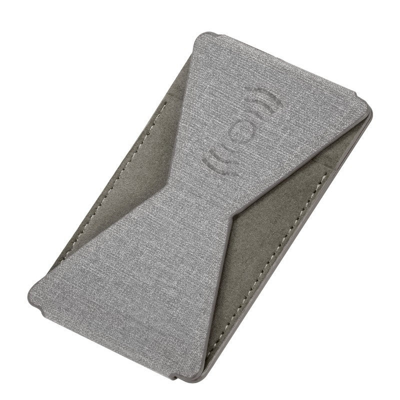 Compatible with Apple, Universal Slim Magnetic Car Holder Sticker Wallet For IPhone