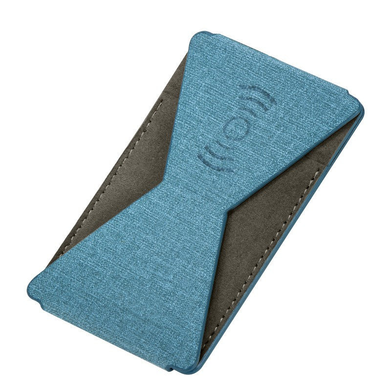 Compatible with Apple, Universal Slim Magnetic Car Holder Sticker Wallet For IPhone