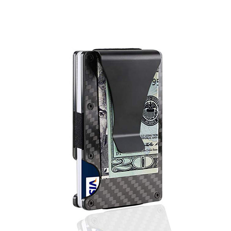 Carbon fiber wallet, metal wallet