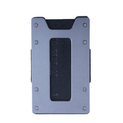 Minimalist Carbon Fiber Slim Front Pocket Wallet with RFID Blocking & Money Clip