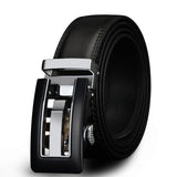 Men’s Leather Belt with Solid Alloy Buckle
