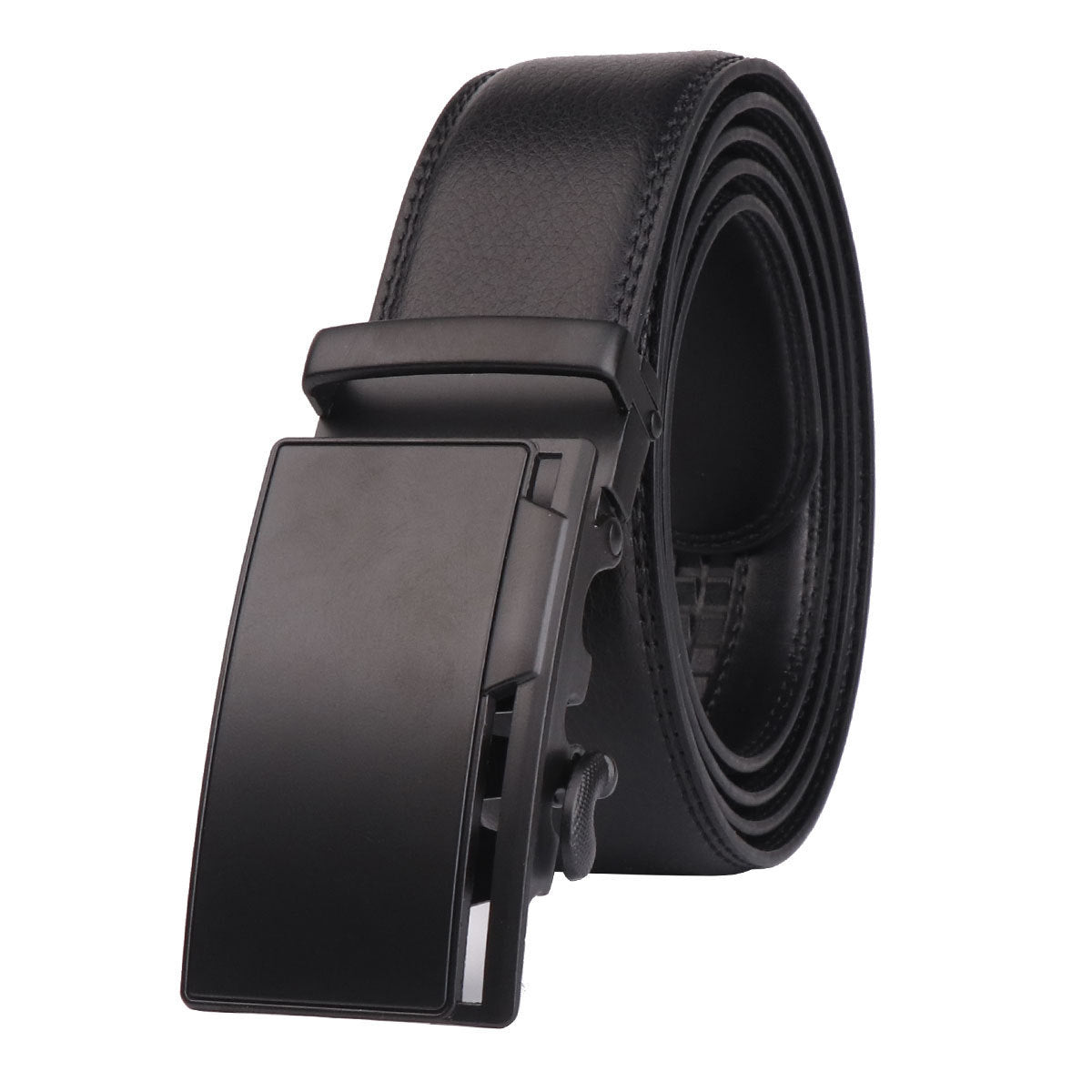 Men’s Statement Leather Pin Buckle Belt