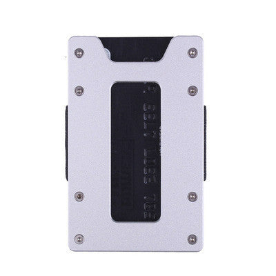 Minimalist Carbon Fiber Slim Front Pocket Wallet with RFID Blocking & Money Clip