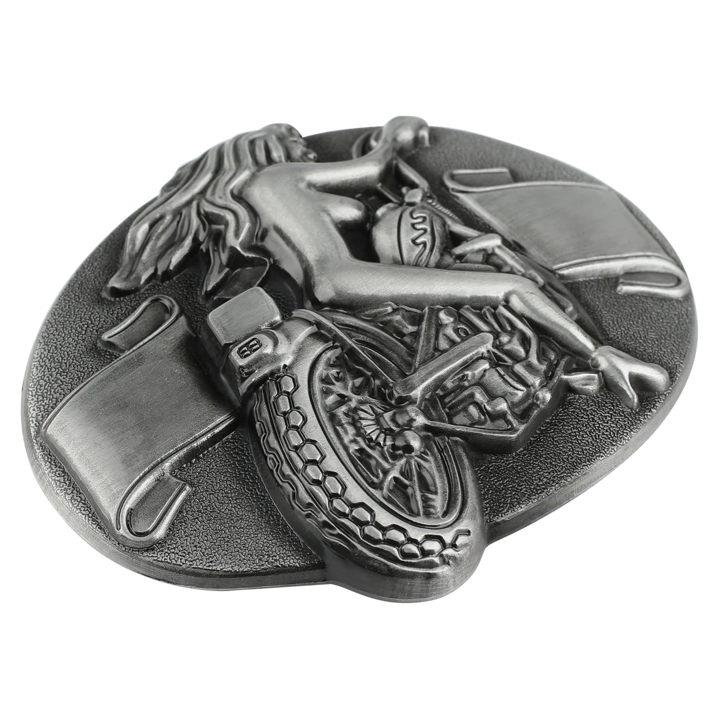 Vintage Western Belt Buckle for Men - Durable Zinc Alloy