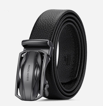 Men’s Leather Business Statement Belt