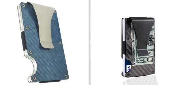 Carbon fiber wallet, metal wallet