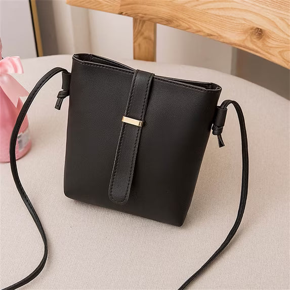 Lightweight Mini Crossbody Shoulder Bag for Women in PU Leather