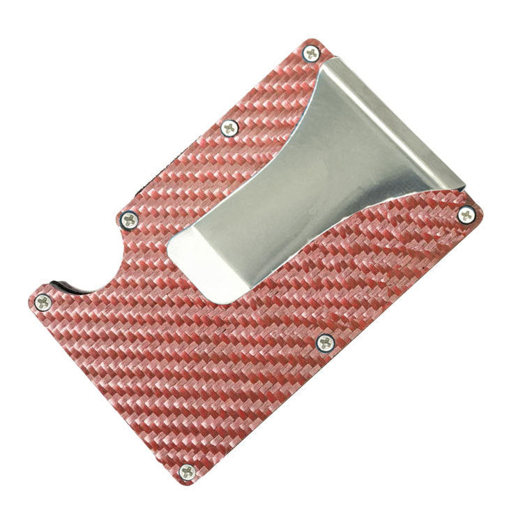 Carbon fiber wallet, metal wallet
