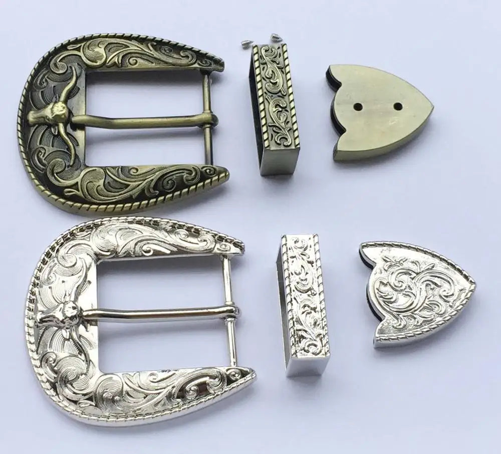 Men's U-Horsehead Metal Belt Buckle for 40mm Jeans - Zinc Alloy, Nickel-Free