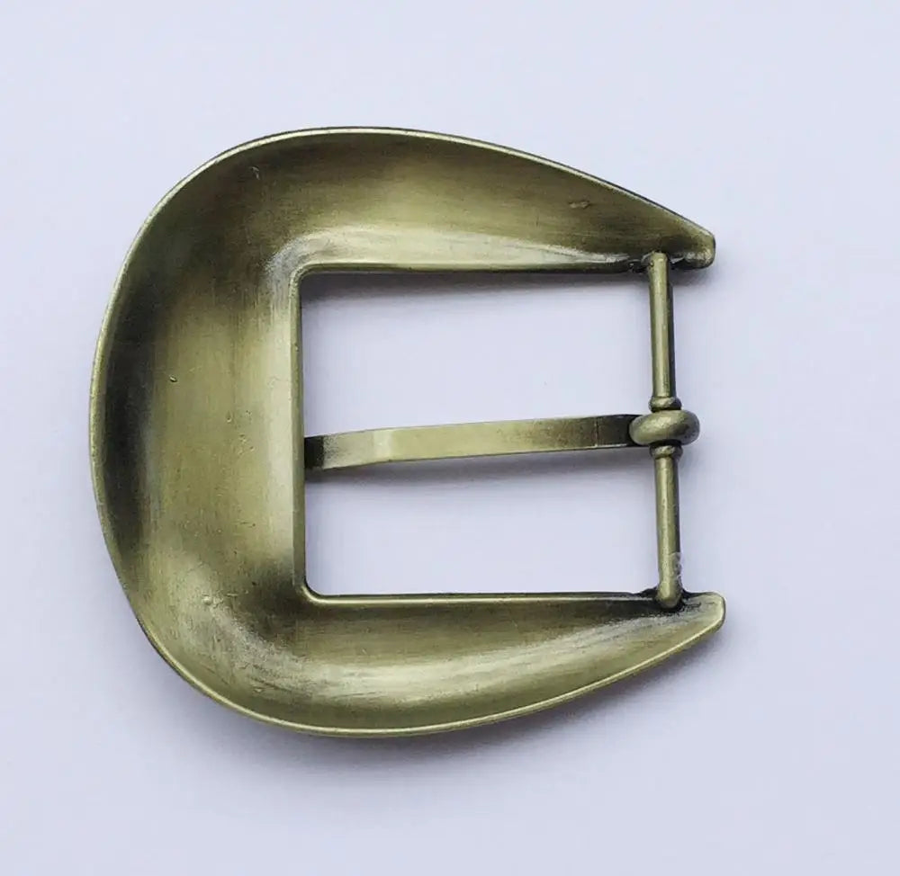 Men's U-Horsehead Metal Belt Buckle for 40mm Jeans - Zinc Alloy, Nickel-Free