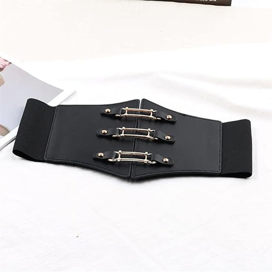 Wide Waist Cincher Corset Belt - Elongating Fit
