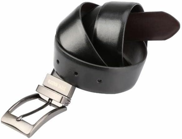Reversible Leather Belt – Designer Burnished Style