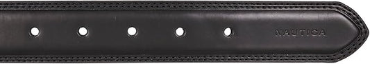 Men's Dress Leather Belt – Brushed Nickel Buckle