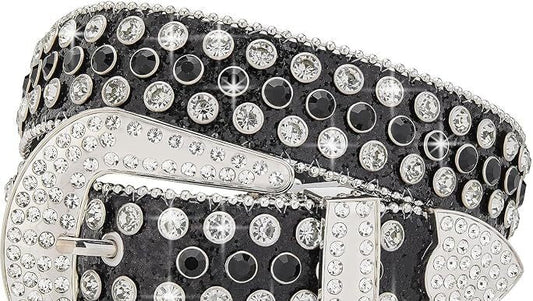 How to Style a Rhinestone Belt with a Black Outfit (Without Overdoing It)