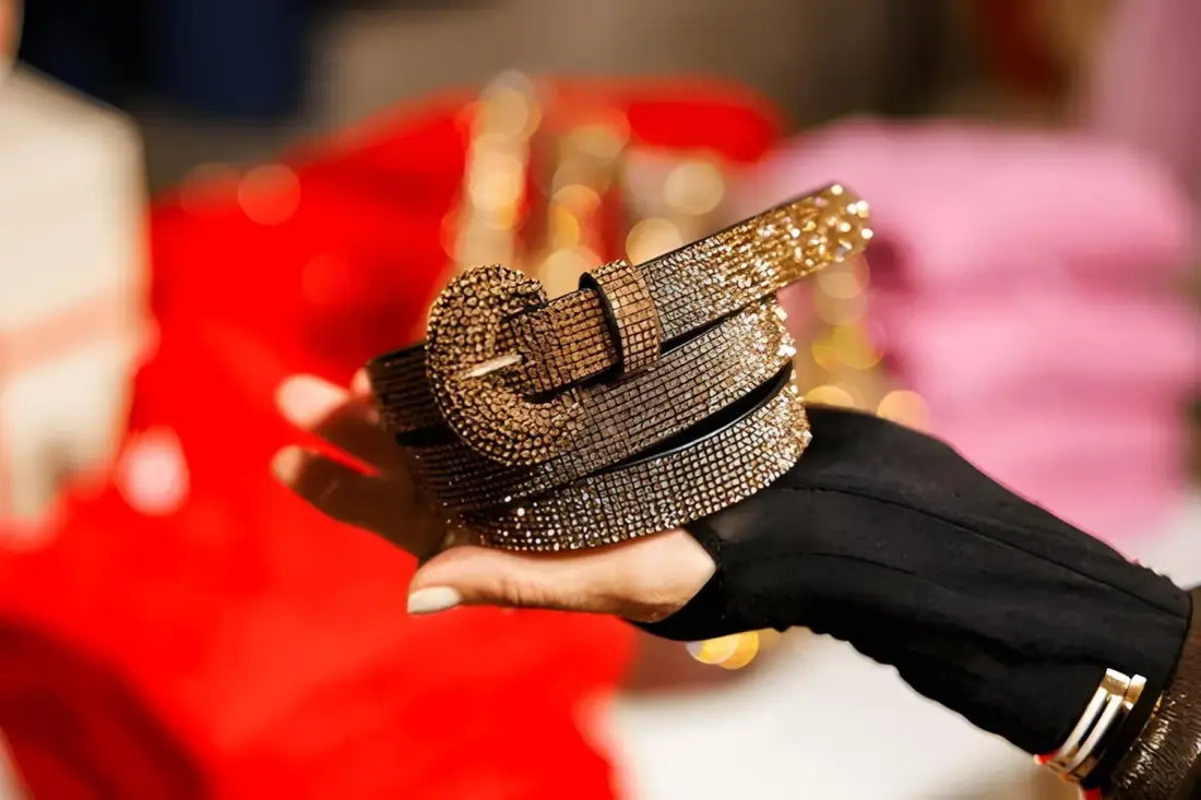 Festival Fashion Basics: How to Style Rhinestone Belts for Festival Bling Belt Outfits