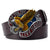 Casual Cowhide Leather Belt - Smooth Buckle Everyday Fit