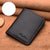 Men’s Short Genuine Leather Ultra-Thin Slim Wallet | Soft Business Style