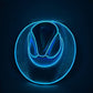 Halloween Carnival Party LED Wireless Fluorescent Colorful Cowboy Flashing Hat