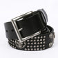 Punk Skull Head Leather Belt for Men