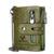 Men’s Bifold Genuine Leather Wallet with Double Zipper, RFID Blocking, Card Holder & Coin Pocket