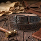 Wildlife Scene Leather Belt – Handmade Cowboy Belt