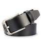 Fashion Men Genuine Leather Adjustable Pin Buckle Belt