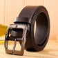 Men’s Luxury Cowhide Leather Belt – Pin Buckle