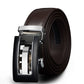 Men’s Leather Belt with Solid Alloy Buckle