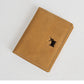 Men’s Genuine Cowhide Leather Card Holder Wallet – Mini Slim & Thin, No Zipper Closure