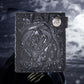 Retro Personality Men’s Wallet Demon – Skull Punk Rock Leather Chain Wallet, Anti-Theft Short Vertical Wallet