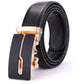 Men’s Statement Leather Ratchet Dress Belt