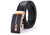 Men’s Statement Leather Ratchet Dress Belt