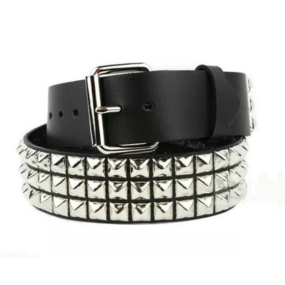 Gothic Punk Rivet Rock Belt for Men