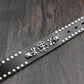 Skull Rivet Cowhide Punk Biker Belt