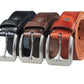 Leather Belt, Men'S Leather, Needle Button Top, Leather Narrow Pants, Casual Retro Jeans, Thin Belt, Pure Leather Fashion
