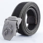 Men's Outdoor Sports Belt Canvas Adjustable Casual Buckle Belt Tiger