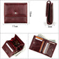 Randy RFID Leather Small Bifold Wallet for Women – Genuine Cowhide