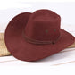 Summer men's sun hat, western cowboy hat, riding hat, camping, outdoor hat, hat, hat.