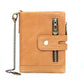 Luxurious Genuine Leather Wallet for Men – RFID Protection, Zipper Coin Pocket, Cowhide Bifold Design