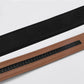 Men’s Statement Cow Leather Belt with Lattice Automatic Buckle
