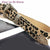 Women's Adjustable Western Dark Khaki Leopard Print PU Belt for Jeans & Dresses