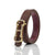 Women's Designer Split Western Leather Belt - Fashion Alloy Buckle for Jeans & Dresses