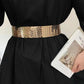 Women's Wide Western Leather Waist Cinch Belt | Solid & Versatile Dress Accessory