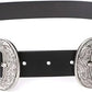 Women's Double Buckle Western Belt – Vintage Leather