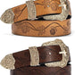Women's Cowgirl Belt 2-Pack – Engraved Buckle