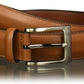 "Timothy" Leather Dress Belt – Extended Sizes